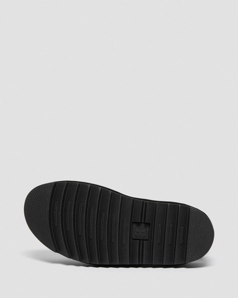 Dr Martens Vegan Blaire Felix Platåsandaler Dame Svarte | Norge 475YXF